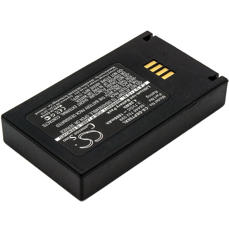 Replacement Battery for TSL | Spare | David Clark | Varta | EasyPack | Tellermate | Elan | Vokkero 1062 HF Snap-On Reader – Barcode Scanner – 1800mAh