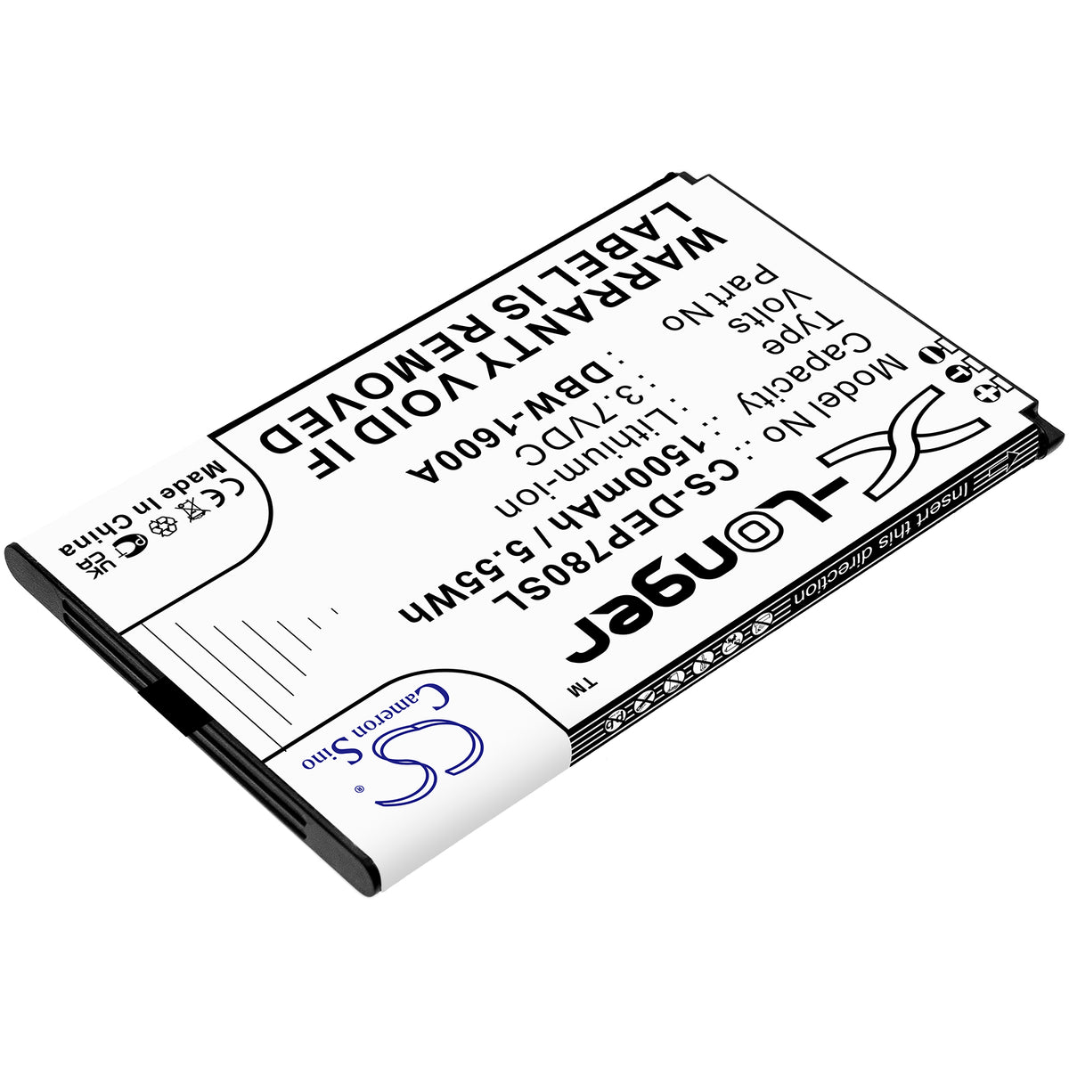 Replacement Battery for Doro 730X – Mobile, SmartPhone – 1500mAh / 3.7V