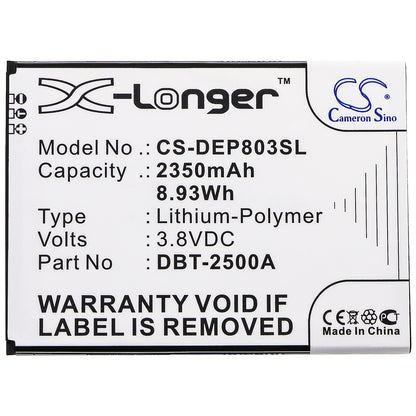 Replacement Battery for Doro 8035 – Mobile, SmartPhone – 2350mAh / 3.8V