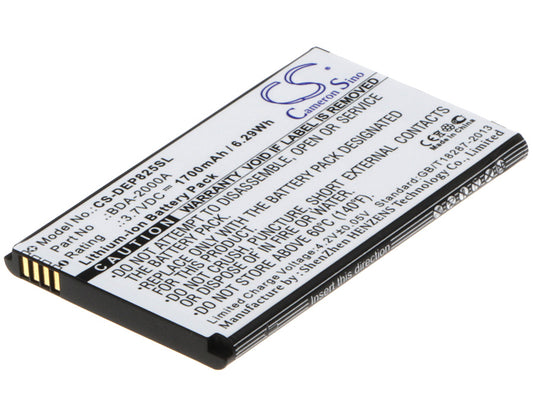 Replacement Battery for Doro Liberto 825 – Mobile, SmartPhone – 1700mAh / 3.7V