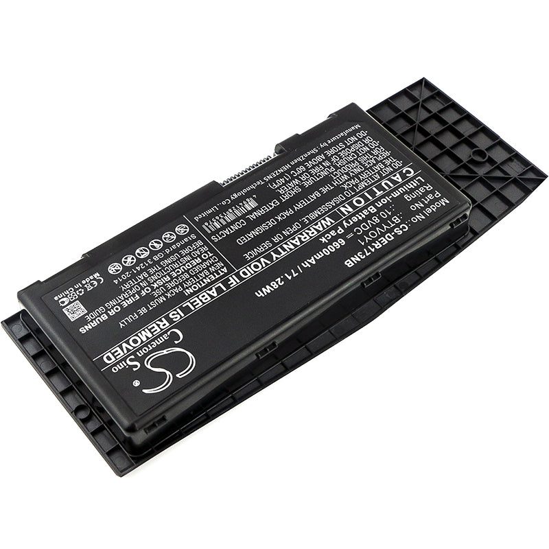 Replacement Battery for Dell Alienware M17x R3 – Notebook, Laptop – 6600mAh / 10.8V - image 2