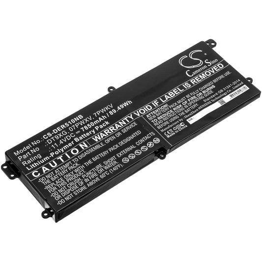Replacement Battery for Dell ALWA51M-D1746B – Notebook, Laptop – 7850mAh / 11.4V