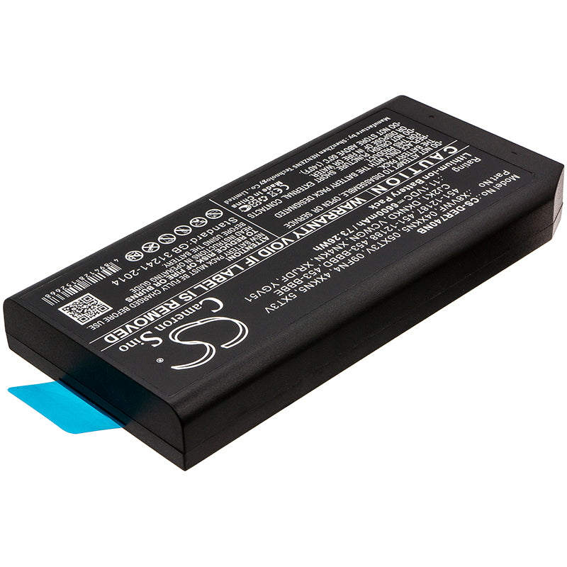 Replacement Battery for Dell Latitude 14 Rugged 7404 – Notebook, Laptop – 6600mAh / 11.1V - image 2