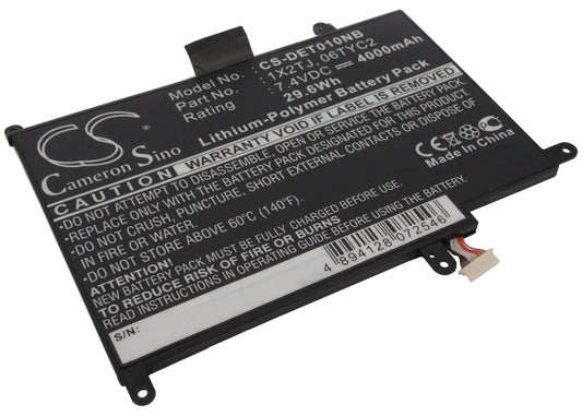 Replacement Battery for Dell Latitude ST – Notebook, Laptop – 4000mAh / 7.4V - image 1