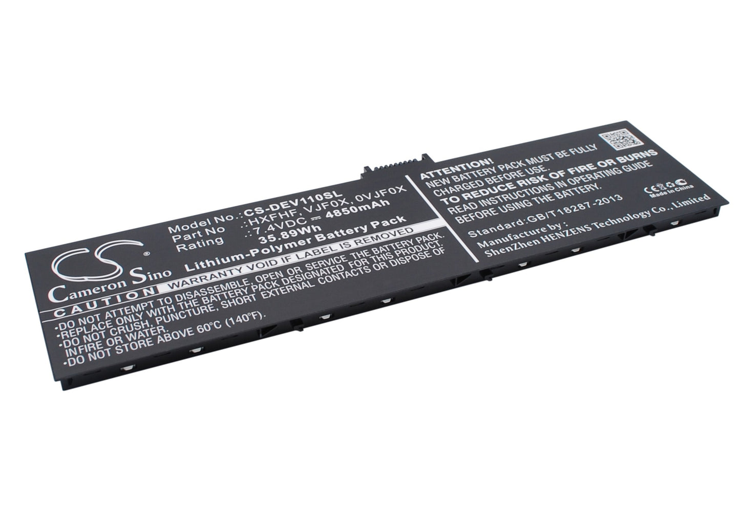 Replacement Battery for Dell Venue 11 Pro – Tablet – 4850mAh / 7.4V - image 2