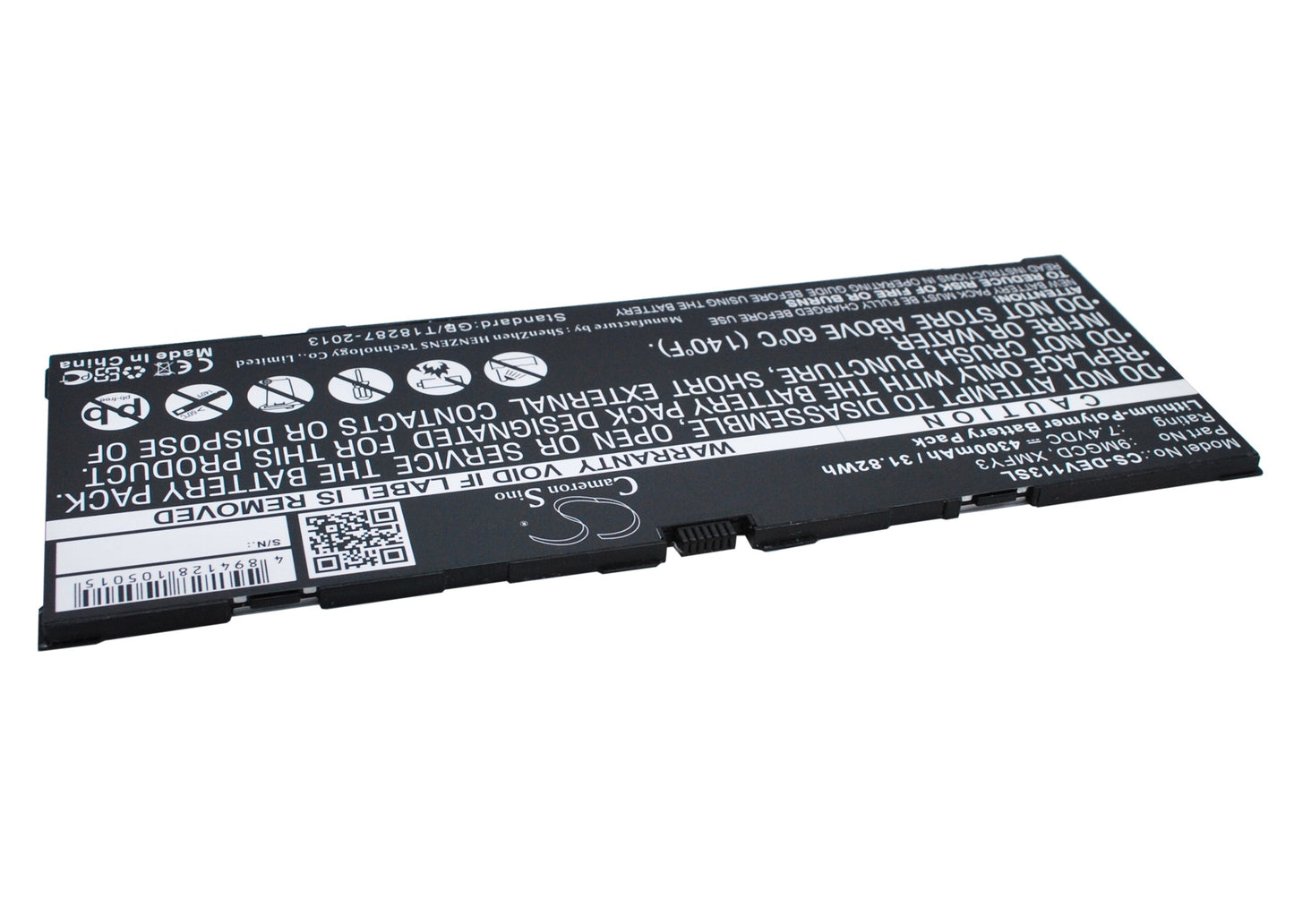 Replacement Battery for Dell Venue 11 Pro 5130 – Tablet – 4300mAh / 7.4V - image 2