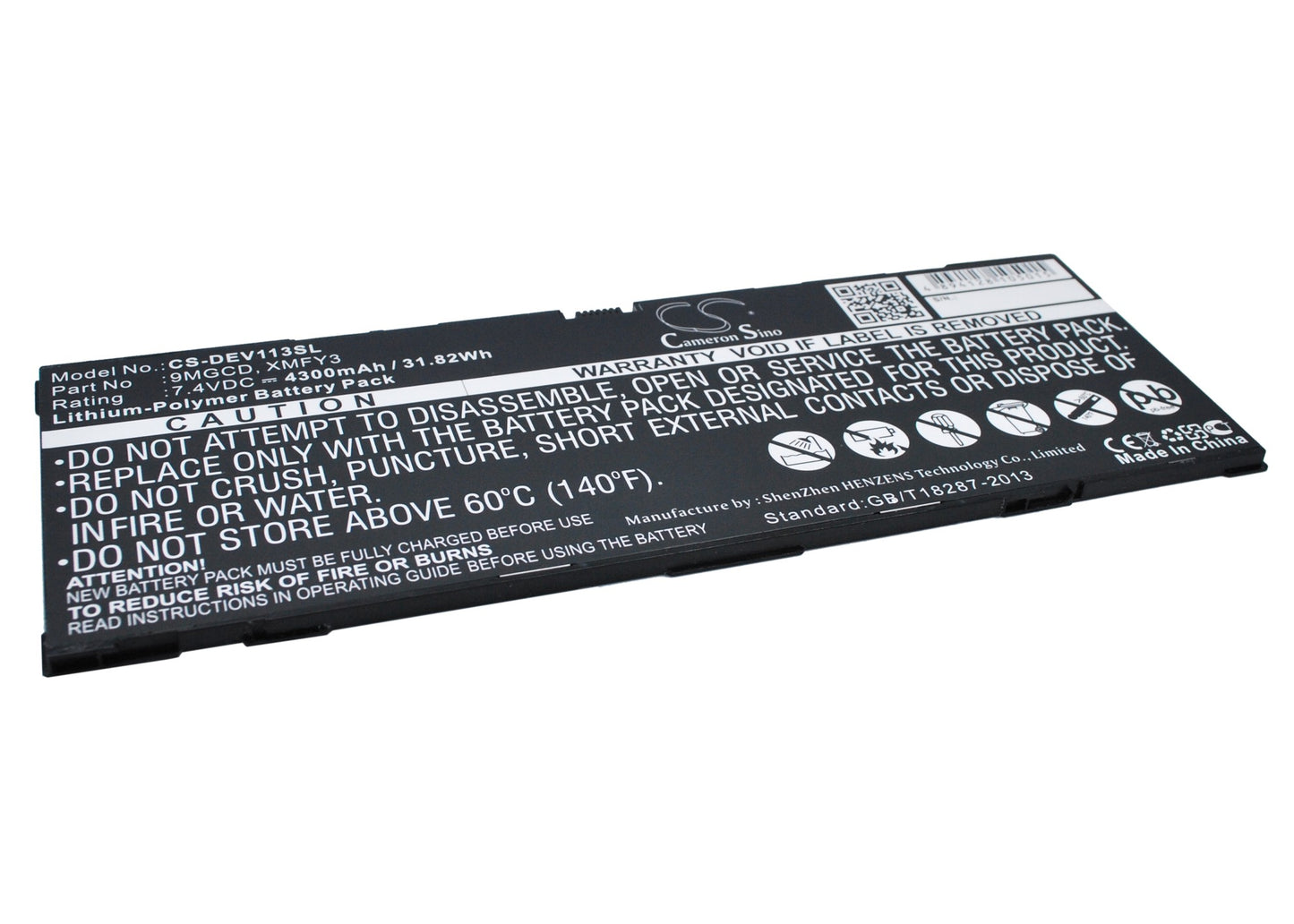 Replacement Battery for Dell Venue 11 Pro 5130 – Tablet – 4300mAh / 7.4V - image 3