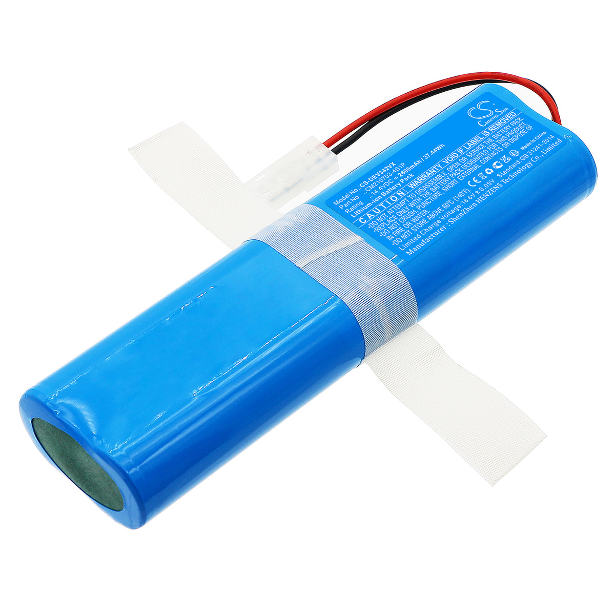 Replacement Battery for Dirt Devil EV3420 – Vacuum – 2600mAh / 14.4V