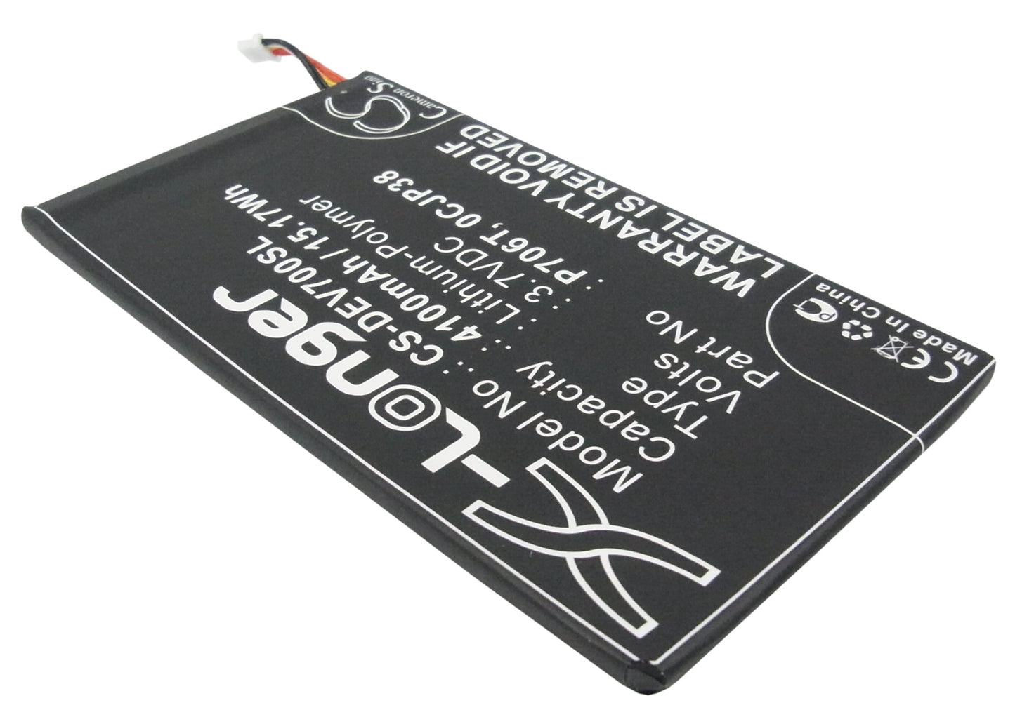 Replacement Battery for Dell Venue 7 – Tablet – 4100mAh / 3.7V - image 2