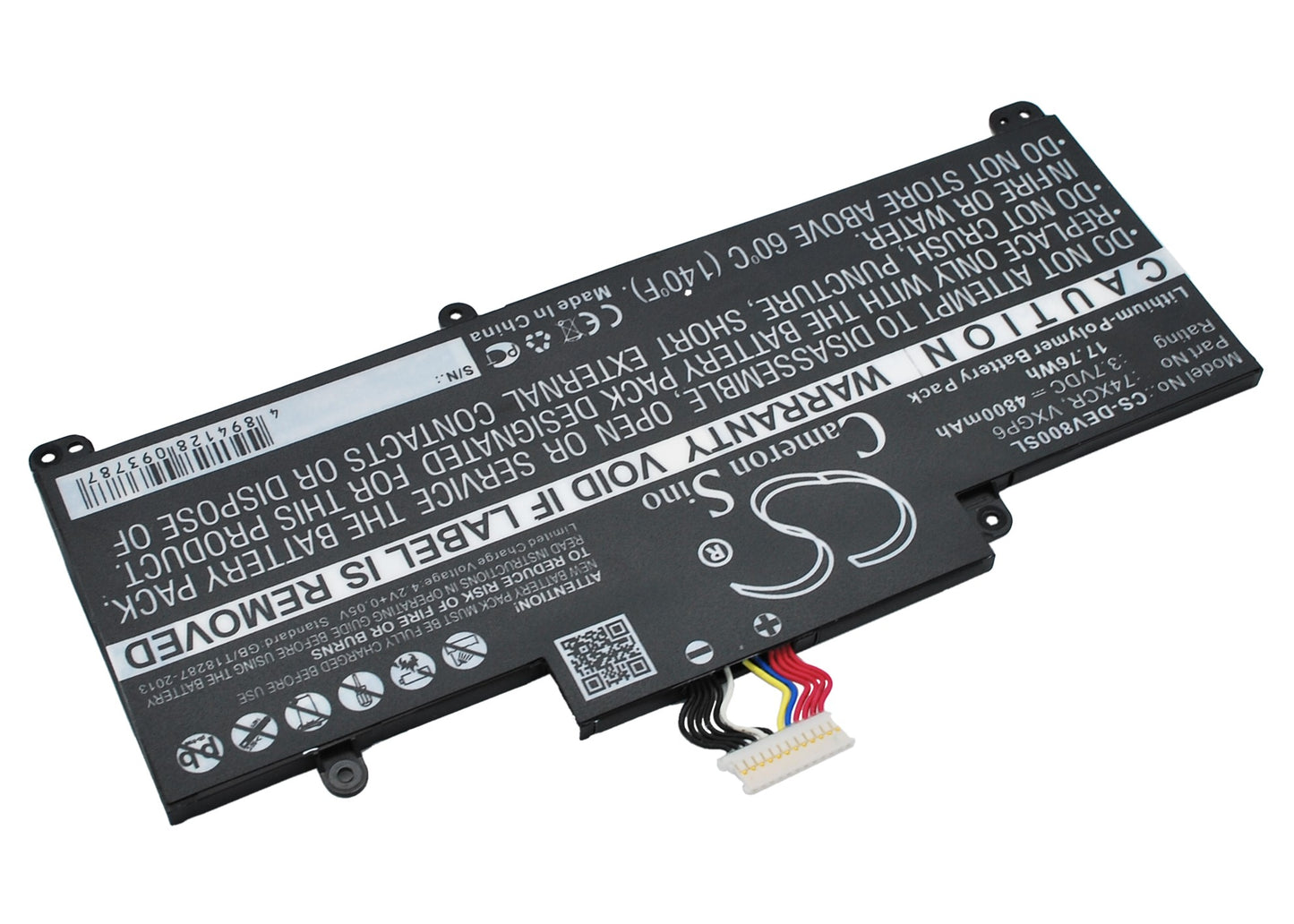 Replacement Battery for Dell Venue 8 Pro – Tablet – 4800mAh / 3.7V - image 2