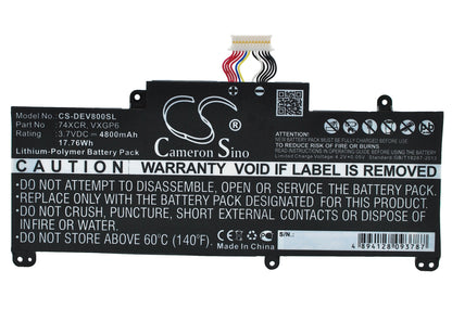 Replacement Battery for Dell Venue 8 Pro – Tablet – 4800mAh / 3.7V - image 5