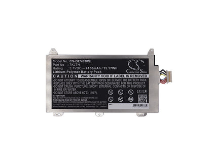 Replacement Battery for Dell Venue 8 Pro 3845 – Tablet – 4100mAh / 3.7V - image 5