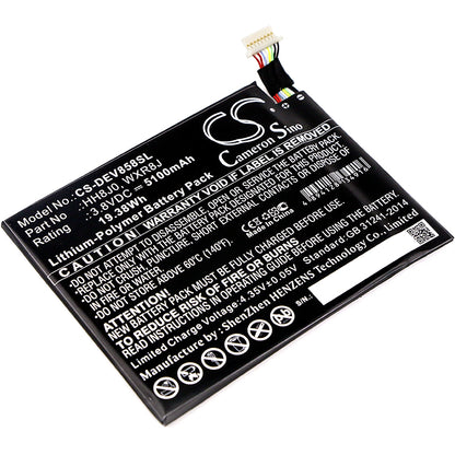 Replacement Battery for Dell Venue 8 Pro 5855 – Tablet – 5100mAh / 3.8V - image 1