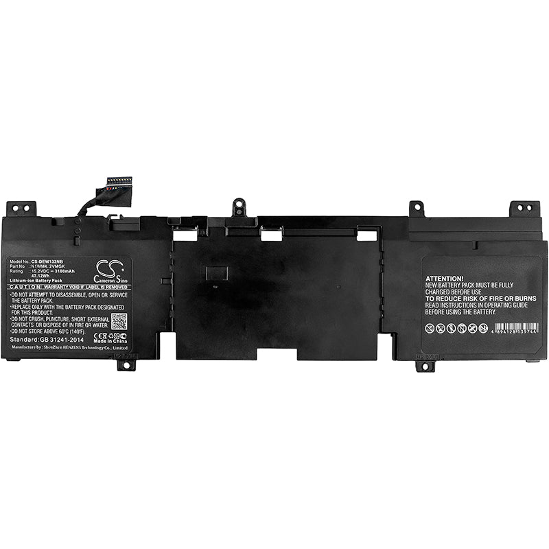 Replacement Battery for Dell Alienware 13 R2 – Notebook, Laptop – 3100mAh / 15.2V - image 3