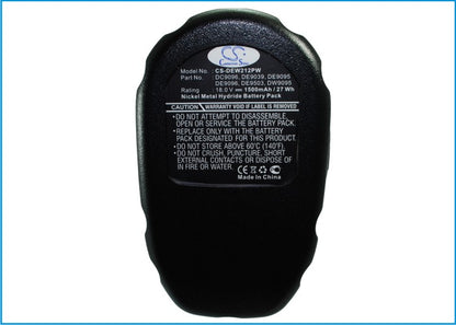 Replacement Battery for DeWalt DC212 – Power Tool – 1500mAh / 18V - image 3