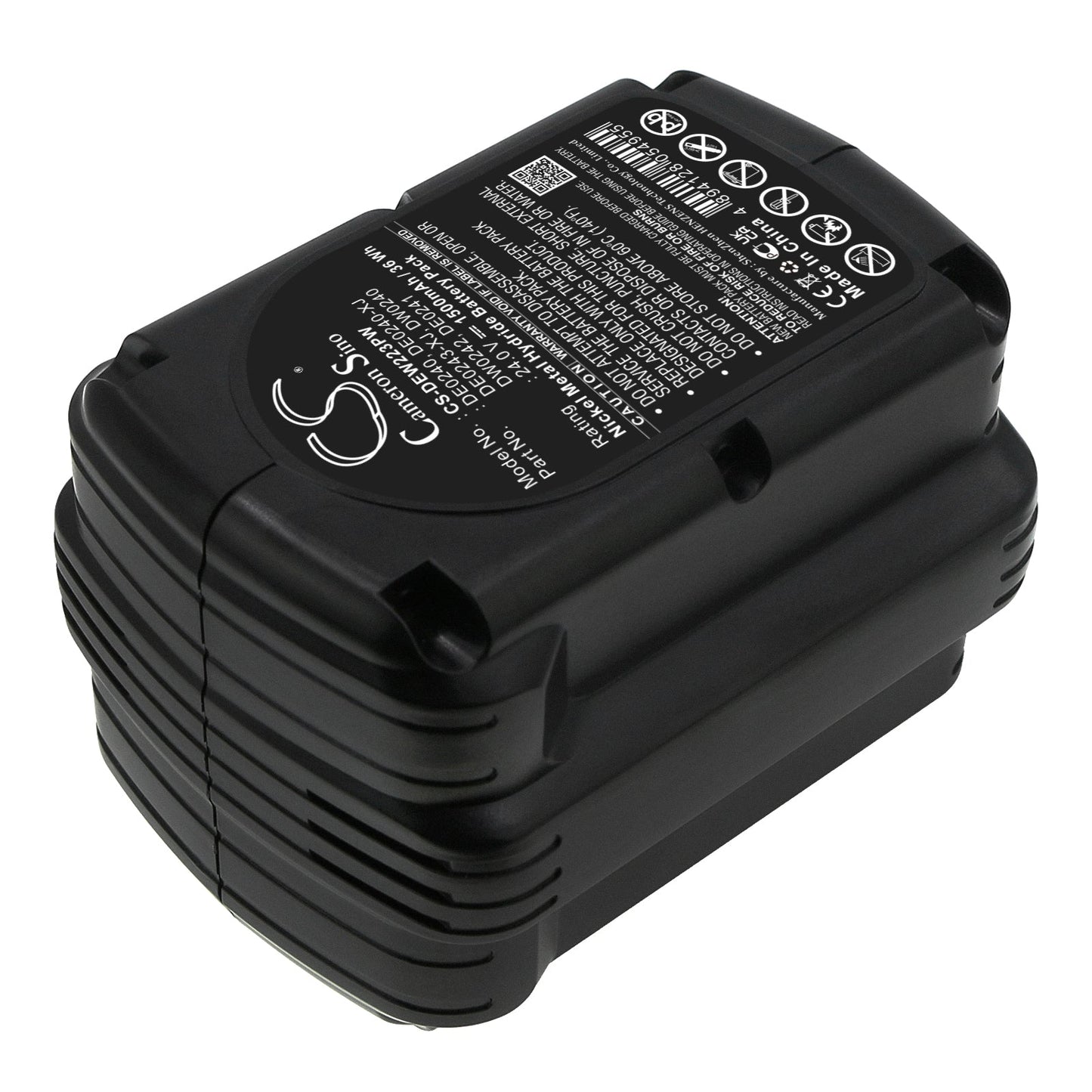 Replacement Battery for DeWalt  DC222KA – Power Tools – 1500mAh / 24.0V