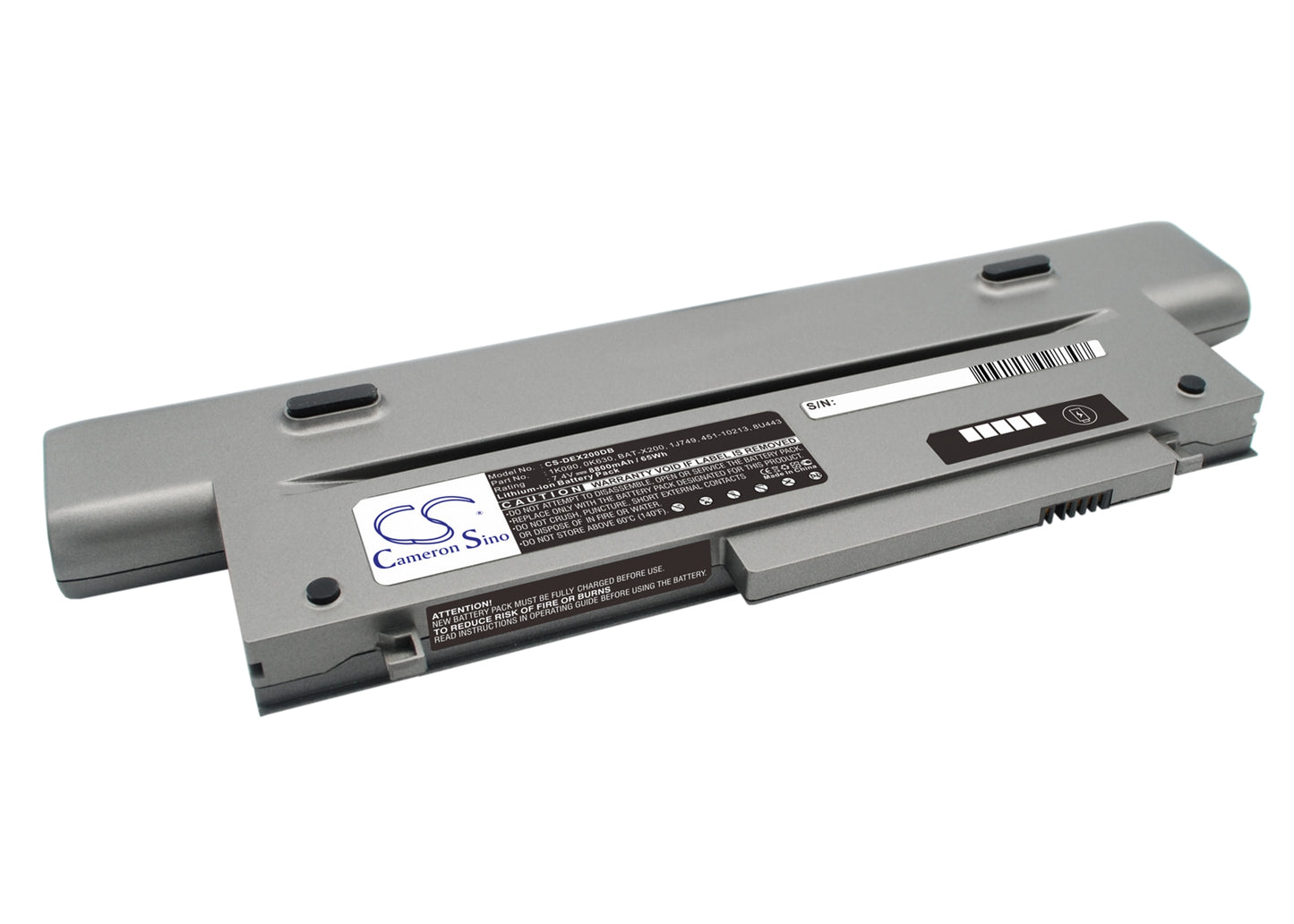 Replacement Battery for Dell Latitude X200 – Notebook, Laptop – 8800mAh / 7.4V - image 2