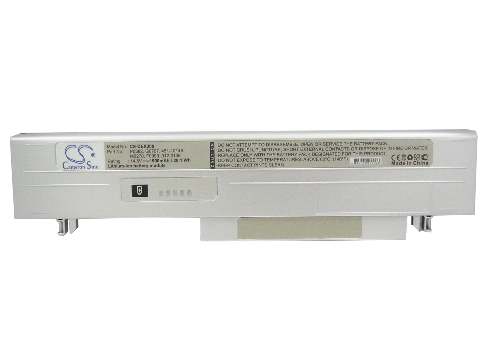 Replacement Battery for Dell Latitude X300 – Notebook, Laptop – 1900mAh / 14.8V - image 5