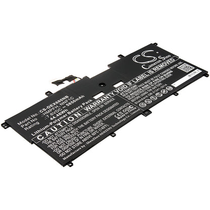 Replacement Battery for Dell XPS 13-9365-D6801TS – Notebook, Laptop – 5850mAh / 7.6V - image 1