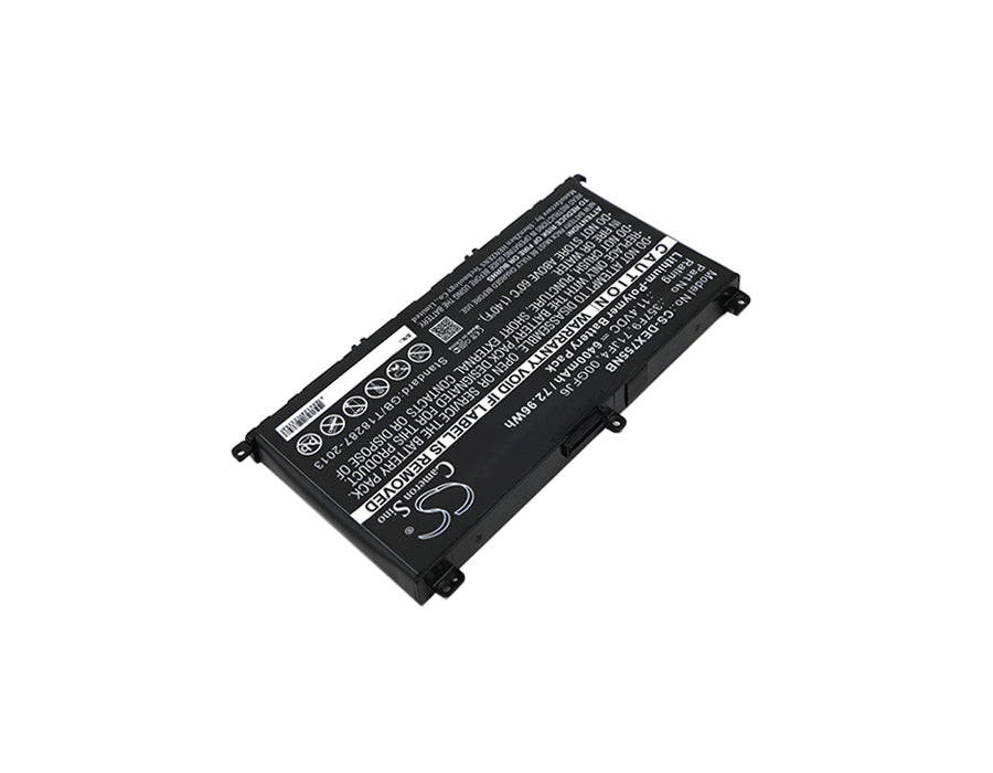 Replacement Battery for Dell Inspiron 15 7559 – Notebook, Laptop – 6400mAh / 11.4V - image 2