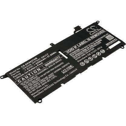 Replacement Battery for Dell XPS 13 9370 – Notebook, Laptop – 6300mAh / 7.6V - image 1