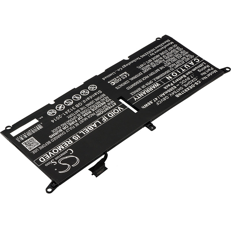 Replacement Battery for Dell XPS 13 9370 – Notebook, Laptop – 6300mAh / 7.6V - image 2