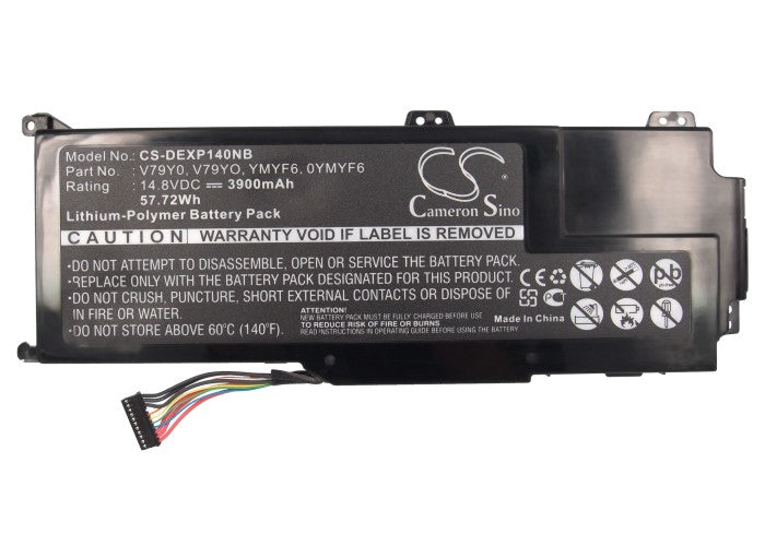 Replacement Battery for Dell XPS 14z – Notebook, Laptop – 3900mAh / 14.8V - image 4