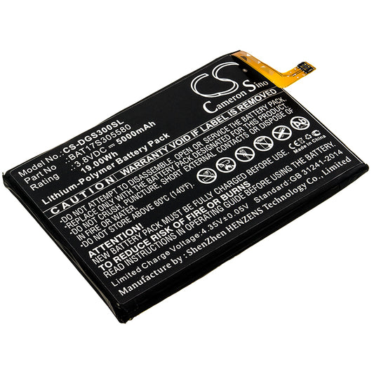 Replacement Battery for Doogee S30 – Mobile, SmartPhone – 5000mAh / 3.8V