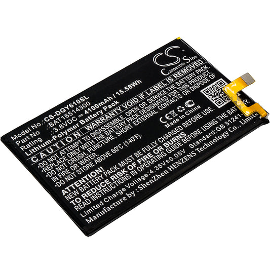 Replacement Battery for Doogee Y6 Max – Mobile, SmartPhone – 4100mAh / 3.8V