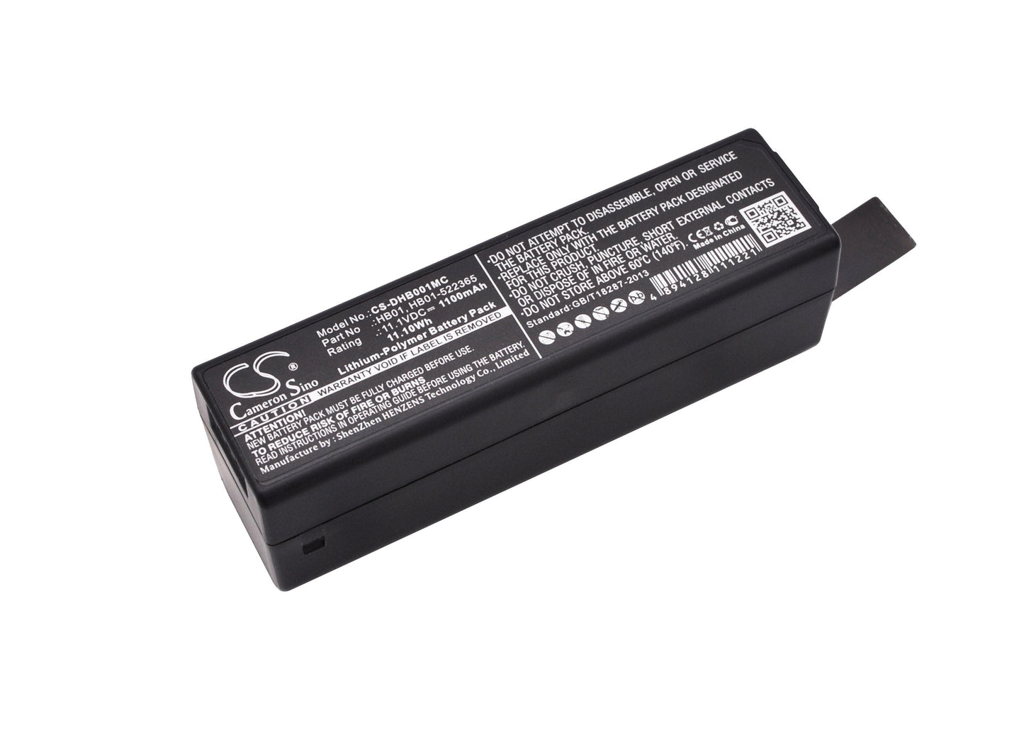 Replacement Battery for DJI  Osmo – Camera – 1100mAh / 12.21Wh / 11.1V
