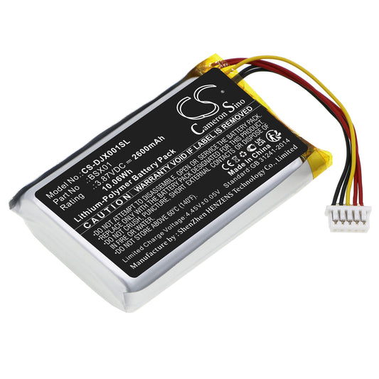 Replacement Battery for DJI ASB01 – Microphone – 2600mAh / 3.87V