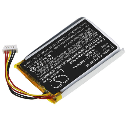 Replacement Battery for DJI ASB01 – Microphone – 2600mAh / 3.87V