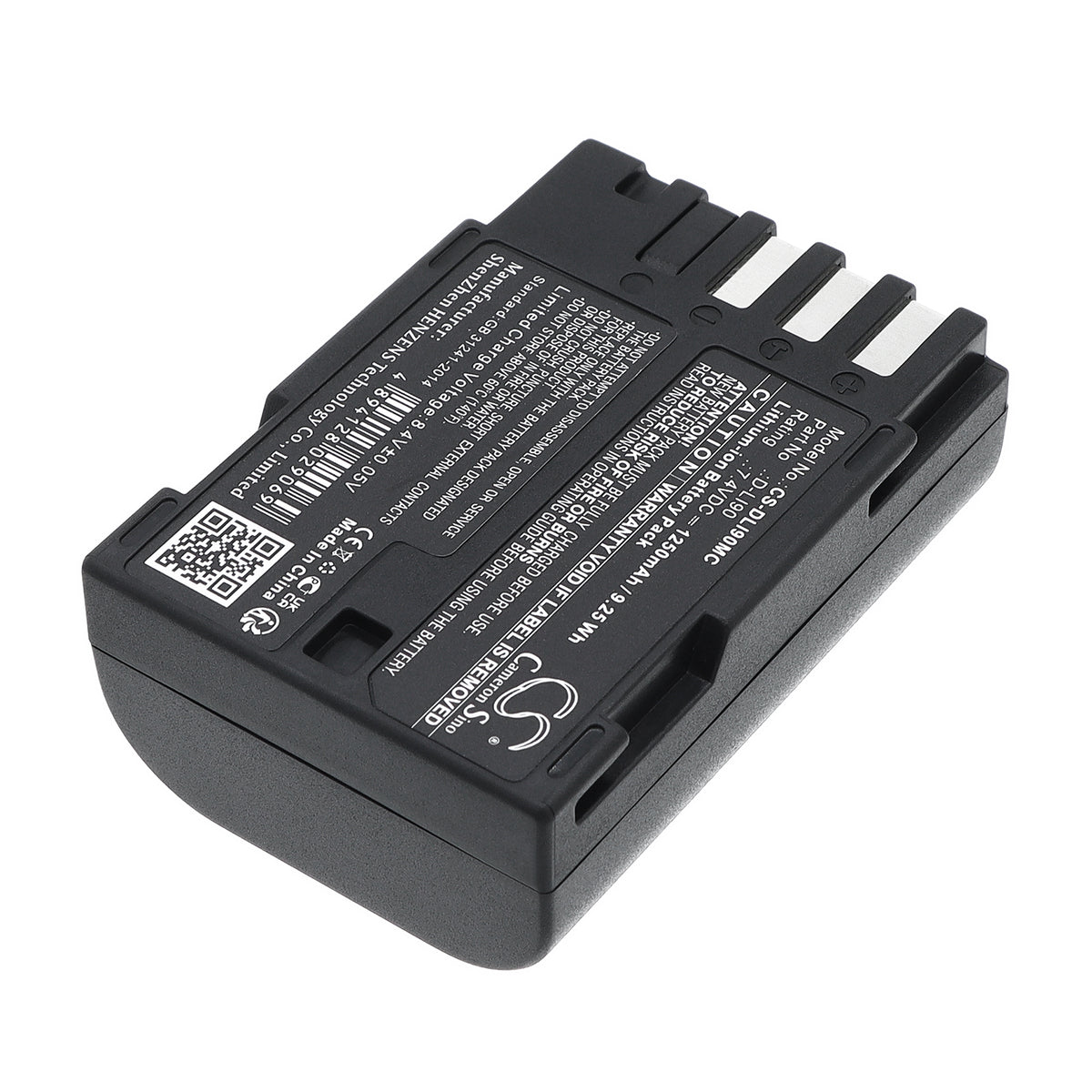 Replacement Battery for Pentax K-7 – Camera – 1250mAh / 7.4V