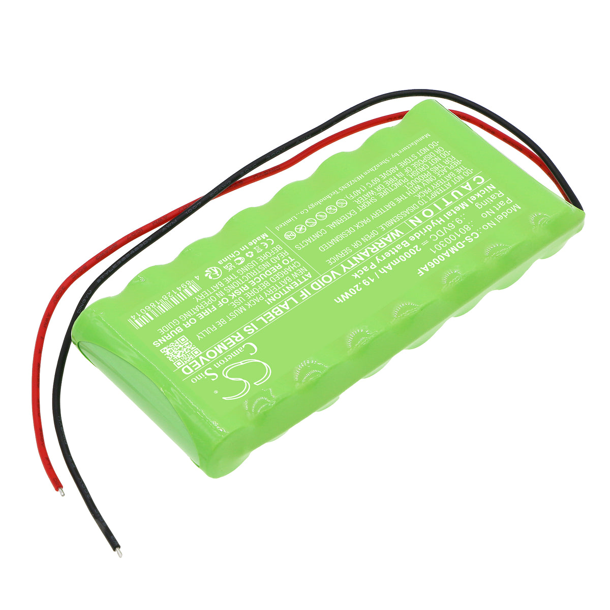 Replacement Battery for Dorma ATD006 – Automatic Doors – 2000mAh / 9.6V