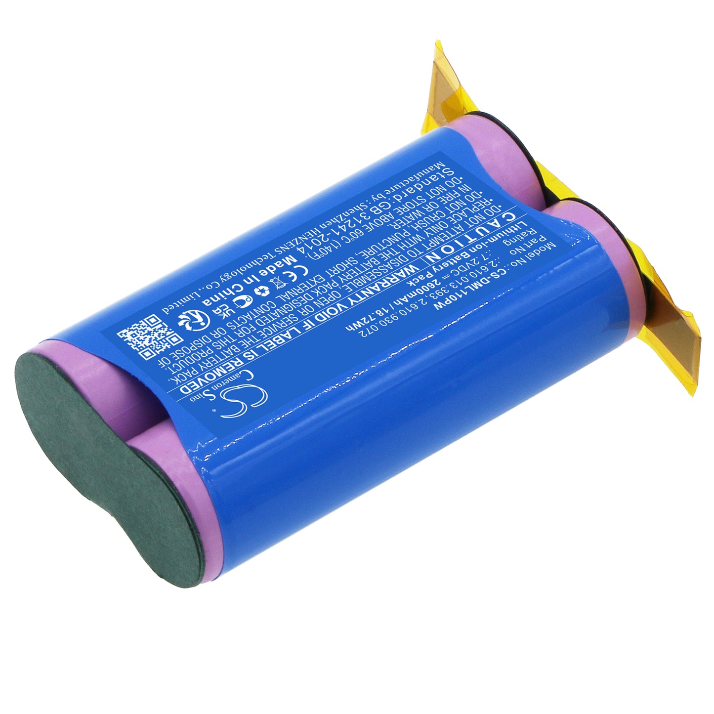 Replacement Battery for Dremel Driver 1120 – Power Tool – 2600mAh / 7.2V - image 2