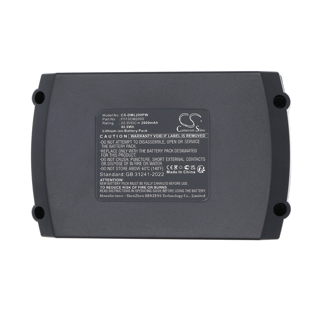 Replacement Battery for Dremel MM20V – Power Tool – 2000mAh / 20V