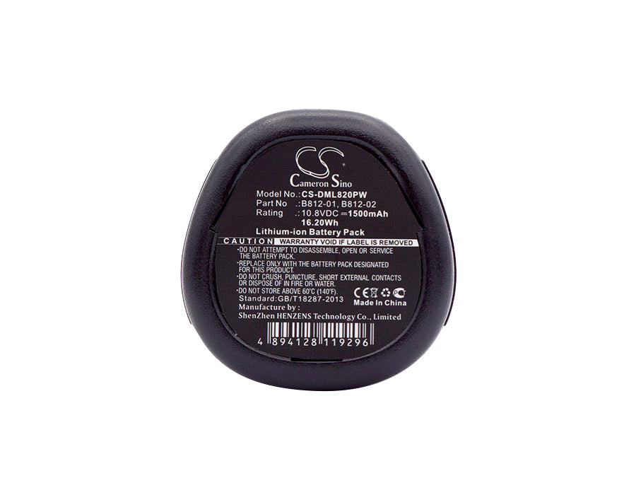 Replacement Battery for Berner BACP 10.8 BTI 10.8 – 1500mAh / 16.20Wh