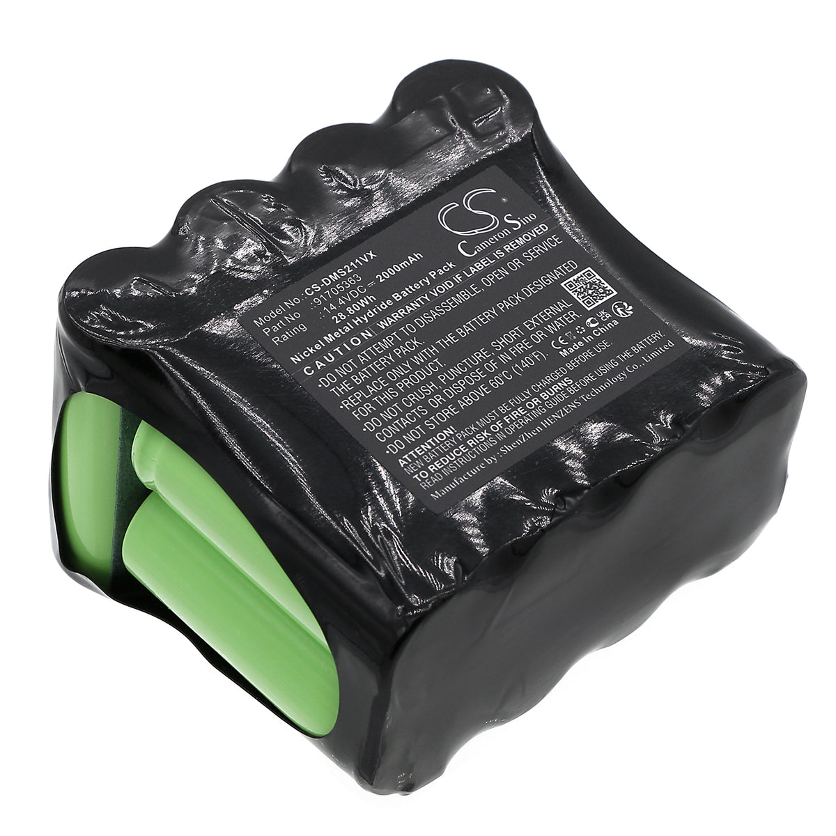 Replacement Battery for Wintonic | Domo 18430 – Vacuum – 2000mAh / 14.4V