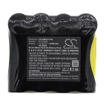 Replacement Battery for Wintonic | Domo 18430 – Vacuum – 2000mAh / 14.4V