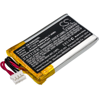 Replacement Battery for DeLorme inReach SE – GPS, Navigator – 2000mAh / 3.7V - image 1