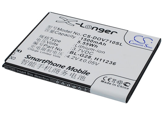 Replacement Battery for Haier | DOOV E617 – Mobile, SmartPhone – 1500mAh / 3.7V