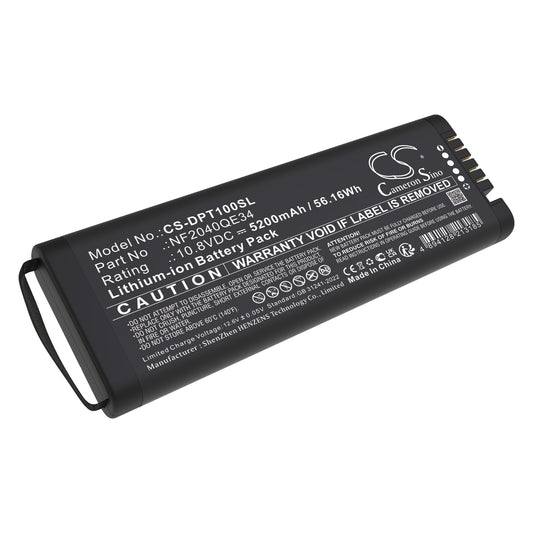 Replacement Battery for Olympus | Rohde & Schwarz | Schiller | Defelsko | Keysight EPOCH 650 – Equipment, Survey, Test – 5200mAh / 10.8V