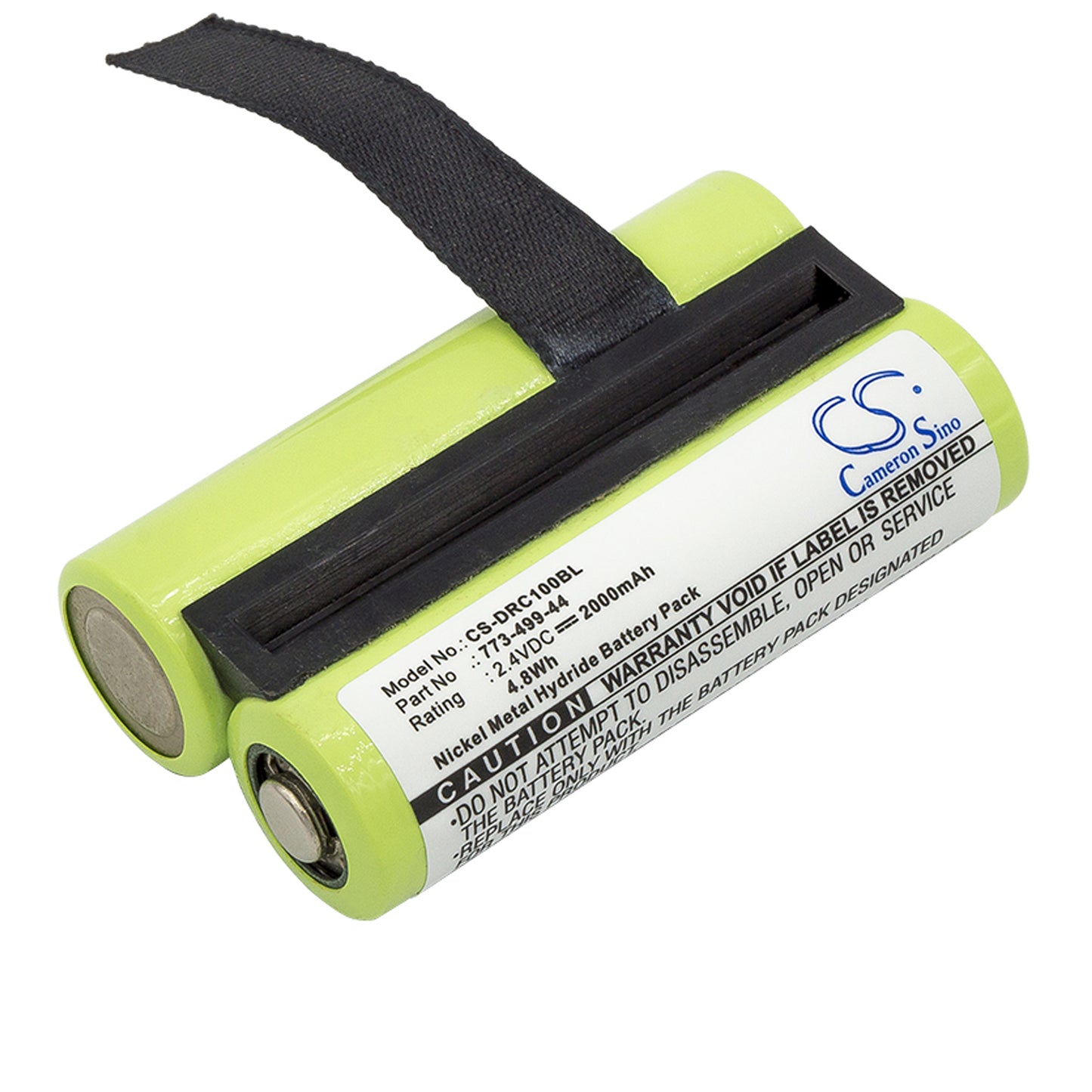 Replacement Battery for Damag DRC10 – Crane Remote Control – 2000mAh / 2.4V - image 1