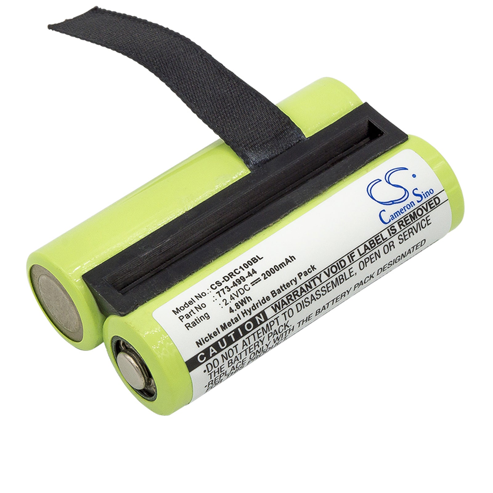 Replacement Battery for Damag DRC10 – Crane Remote Control – 2000mAh / 2.4V - image 1