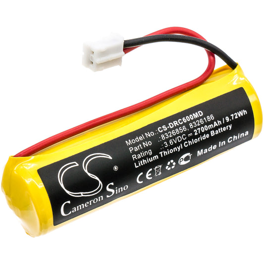 Replacement Battery for Drager PAC 6000 – Equipment, Survey, Test – 2700mAh / 3.6V