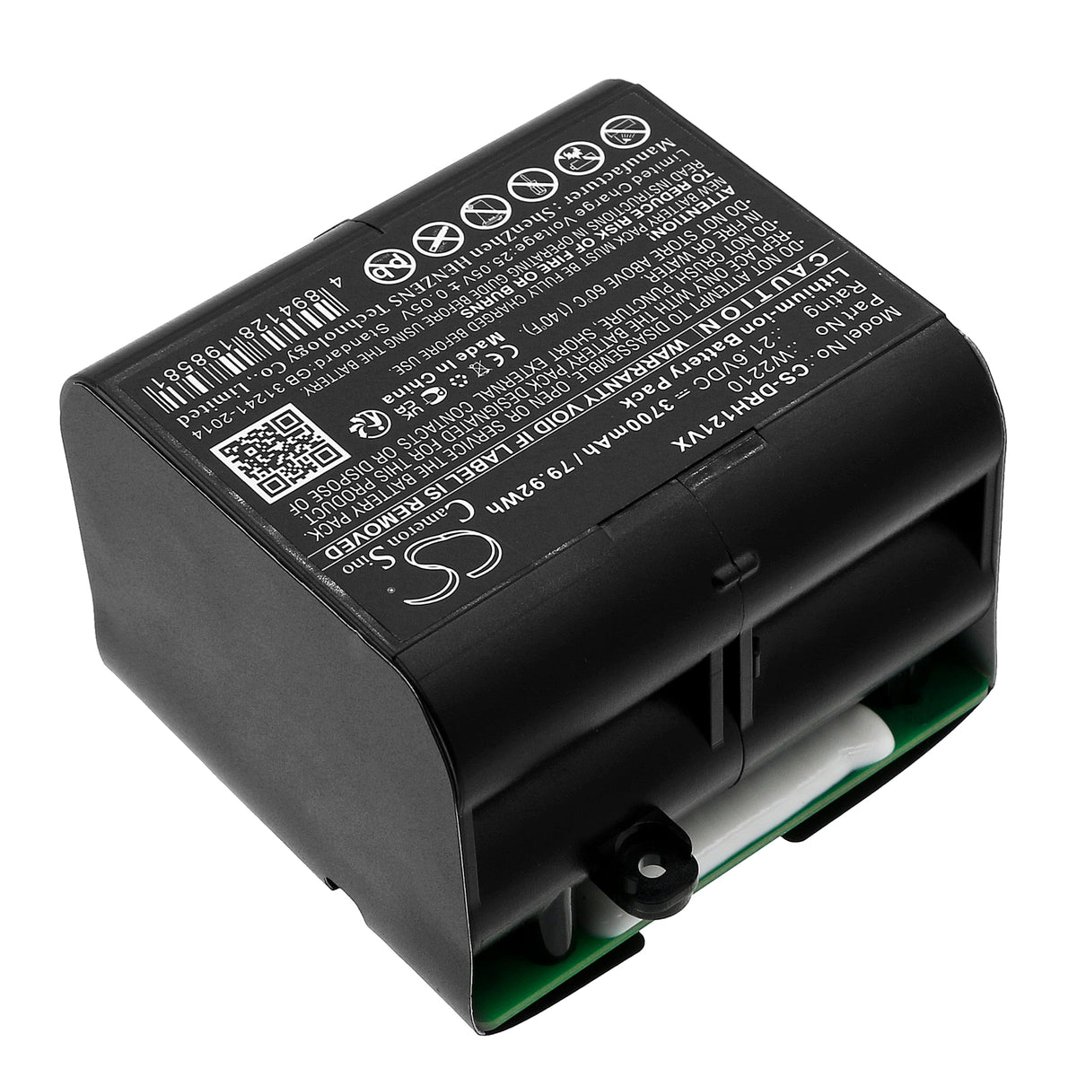 Replacement Battery for Dreame H12 – Vacuum – 3700mAh / 21.6V