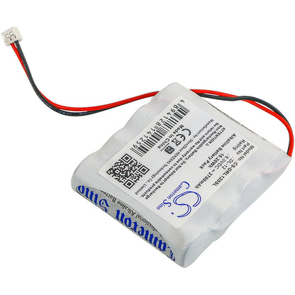 Replacement Battery for NABC | Stanley | HD Supply | Saflock | POWER XP | Grainger | Interstate Security devices – Door Lock – 2700mAh / 6V