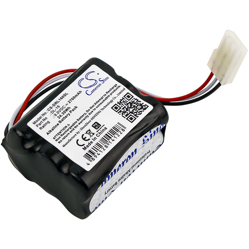 Replacement Battery for Unican | Saft | Kaba Ilco 502238 – Door Lock – 2700mAh / 9V