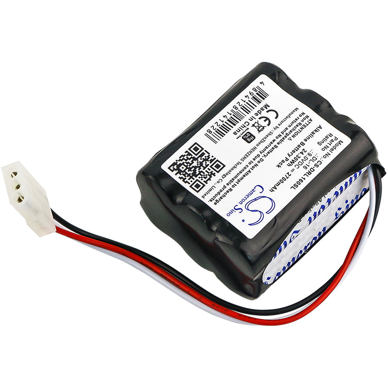 Replacement Battery for Unican | Saft | Kaba Ilco 502238 – Door Lock – 2700mAh / 9V