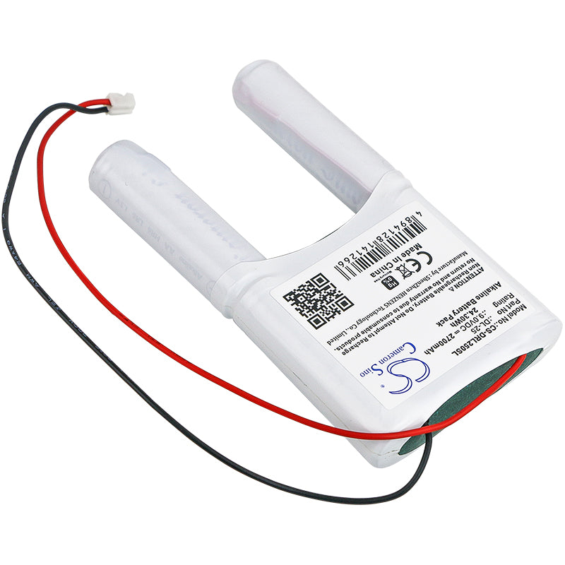 Replacement Battery for Ultralast | NABC | Kiesub | Vingcard | POWER XP DL-25 – Door Lock – 2700mAh / 9V